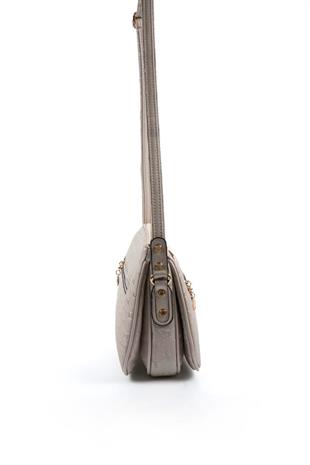 Silver Polo Bej - S.Bej Logolu Kadın Çapraz Çanta SP818