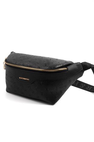 Silver & Polo Siyah SP1192 Kadın Bel Çantası