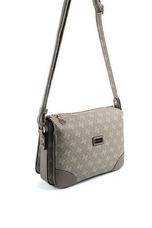 Silver & Polo SP784 Kadın Çapraz Çanta Monogram Y.Yeşil