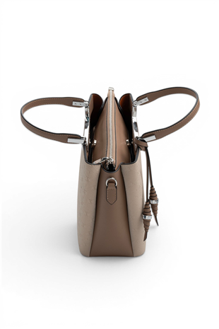 Silver Polo Bej - Latte Fashion Kadın El Çantası SP969