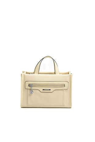 Silver & Polo SP1271 Kadın El Çantası Petek Sarı-Sarı