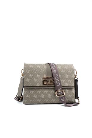 Silver & Polo Yeşil SP1009 Kadın Çapraz Çanta