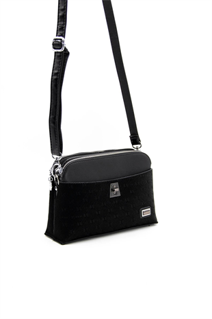 Silver & Polo SP623 Kadın Çapraz Çanta Fashion Siyah