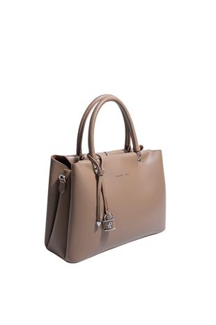 Silver & Polo SP1236 Kadın El Çantası  Bej
