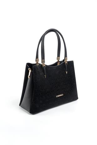 Silver & Polo SP1205 Kadın El Çantası Fashion Siyah-Siyah