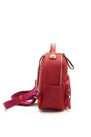 Silver & Polo SP1130 Kadın Sırt Çantası Petek Kırmızı