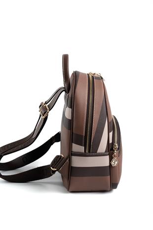 Silver & Polo Koyu Kahve SP945 Kadın Sırt Çantası