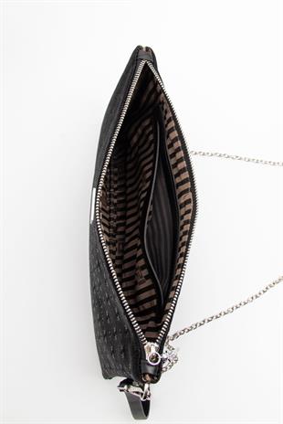 Silver & Polo SP1034 Kadın Portföy & Clutch Kapitone V Süet Bej