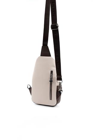 Silver & Polo Bej - Kahve SP959 Kadın Çanta Modelleri>Vücut Çantası
