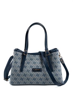 Silver & Polo Gri - Laci SP1252 Kadın El Çantası