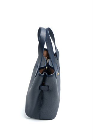 Silver Polo SP1240 Kadın Omuz Çantası Mini Rolax Mavi-Mavi