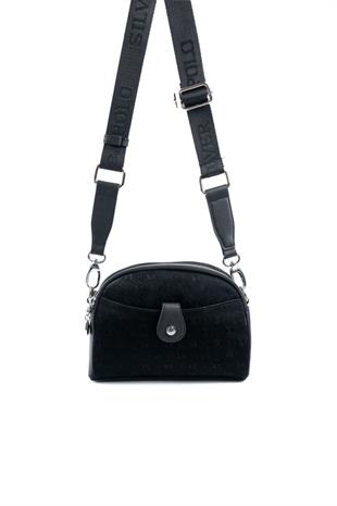 Silver & Polo Siyah - Siyah SP1144 Kadın Çapraz Çanta