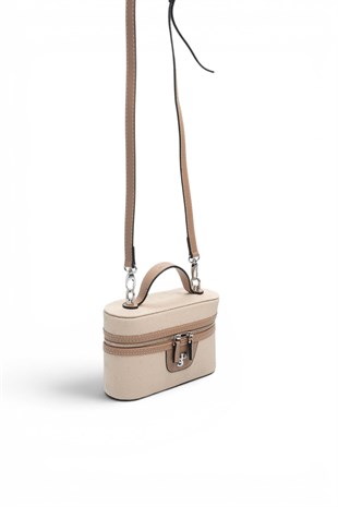 Silver Polo Bej - Latte Fashion Kadın El Çantası SP1195