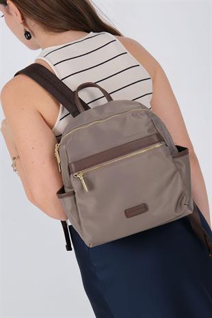 Silver & Polo SP1209 Kadın Sırt Çantası  Kum-Kahve