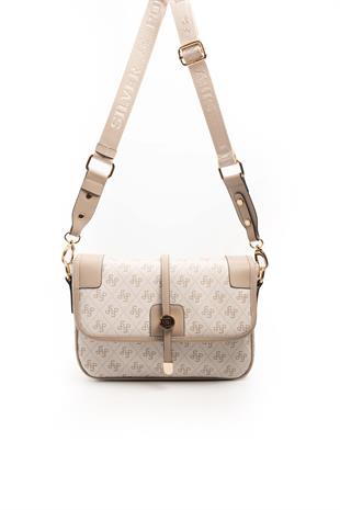 Silver & Polo Bej - Kum SP1182 Kadın Çapraz Çanta