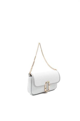 Silver & Polo Beyaz - A.gri SP1171 Kadın Omuz Çantası