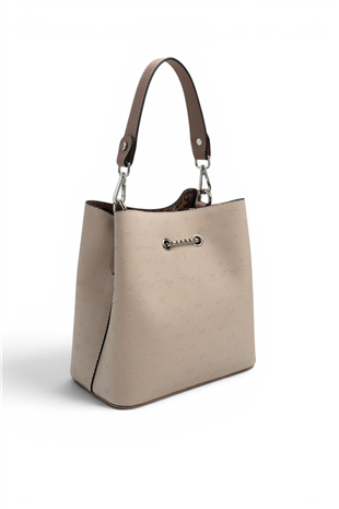 Silver Polo SP967 Kadın Çapraz Çanta Fashion Bej-Latte
