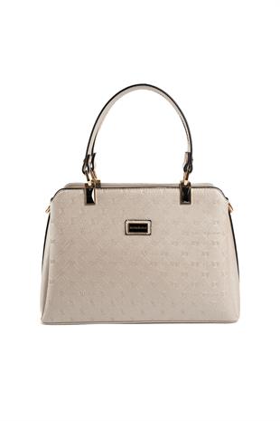 Silver & Polo Bej SP972 Kadın El Çantası