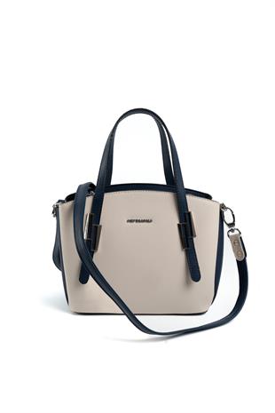Silver & Polo Bej - Laci SP1021 Kadın El Çantası