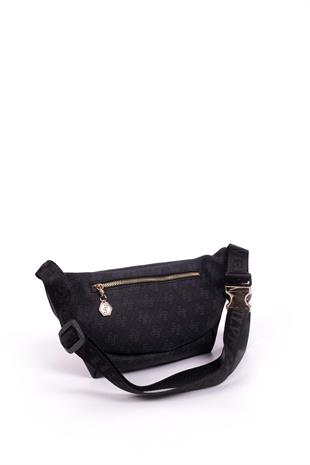 Silver & Polo Siyah SP1192 Kadın Bel Çantası