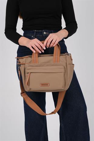 1230 Kadın El Çantası  Vizon-Taba