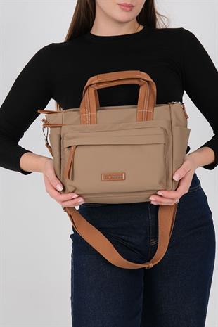 1230 Kadın El Çantası  Vizon-Taba