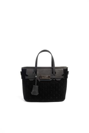 Silver & Polo Siyah SP1185 Kadın El Çantası