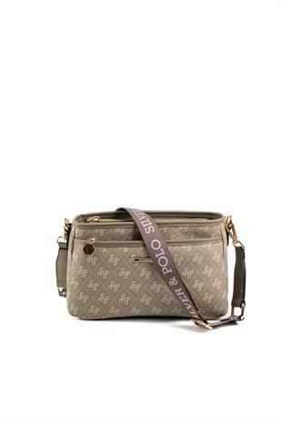 Silver & Polo Yeşil SP1184 Kadın Çapraz Çanta