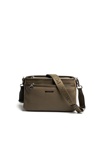 Silver & Polo SP1184 Kadın Çapraz Çanta Petek L.Haki-Zeytuni