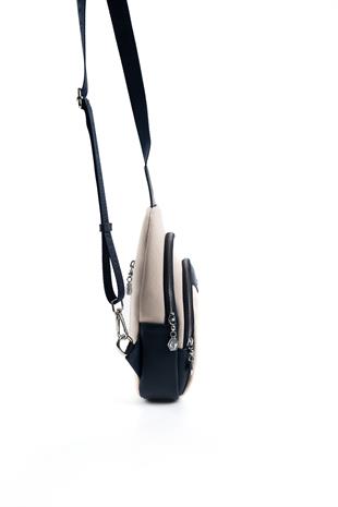 Silver & Polo Bej - Laci SP959 Kadın Çanta Modelleri>Vücut Çantası