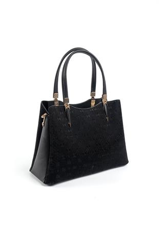 Silver & Polo Siyah SP1205 Kadın El Çantası
