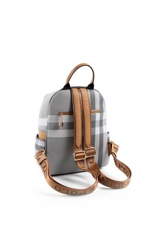 Silver & Polo A.Gri - A.Taba SP906 Kadın Sırt Çantası