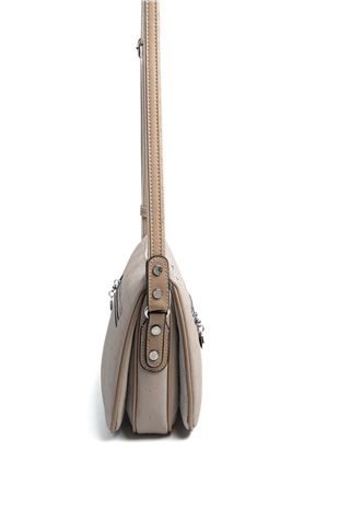 Silver & Polo SP818 Kadın Çapraz Çanta Fashion A.Vizon-Latte