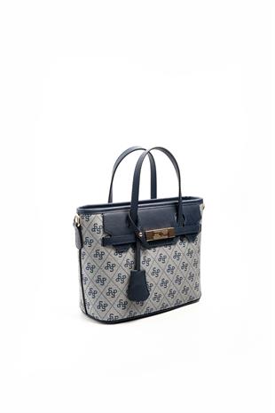 Silver & Polo Gri - Laci SP1185 Kadın El Çantası