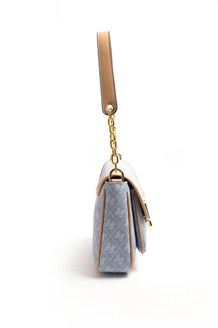 Silver & Polo Mavi - Nut SP1147 Kadın Omuz Çantası