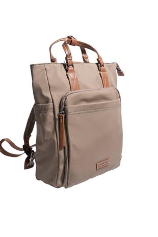 Silver & Polo SP1226 Kadın El Çantası Saten Vizon-Taba