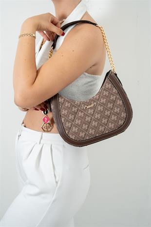 Silver & Polo Kahve SP1168 Kadın Omuz Çantası