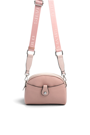 Silver Polo SP1144 Kadın Çapraz Çanta Petek Pink-Pink