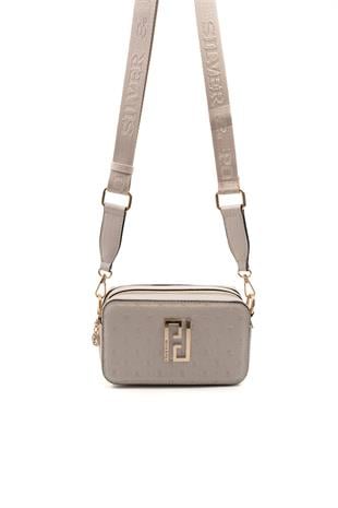 Silver & Polo Bej - S.Bej SP1078 Kadın Çapraz Çanta