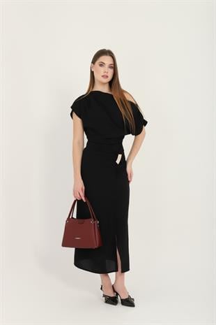 Silver & Polo Bordo SP1254 Kadın El Çantası