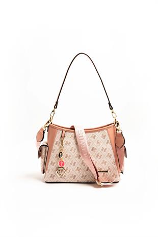 Silver & Polo Pembe - Somon SP1183 Kadın Omuz Çantası