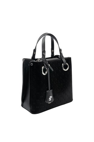 Silver & Polo SP975 Kadın El Çantası Fashion Siyah-Siyah