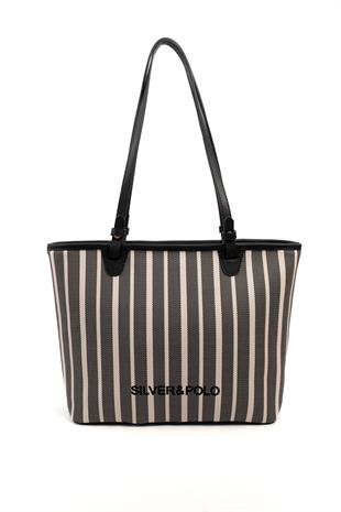 Silver & Polo Siyah SP1204 Kadın Omuz Çantası