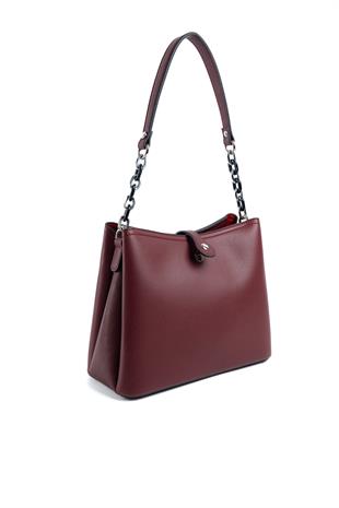 Silver & Polo Bordo SP974 Kadın Omuz Çantası