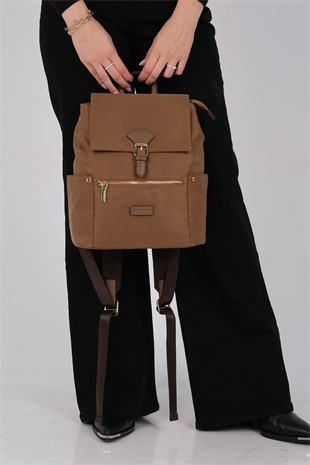 Silver & Polo SP1210 Kadın Sırt Çantası  Tütün-Kahve