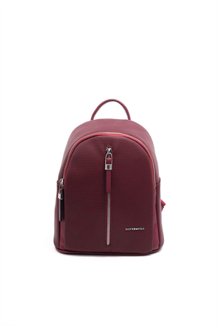 Silver & Polo SP901 Kadın Sırt Çantası Petek Bordo