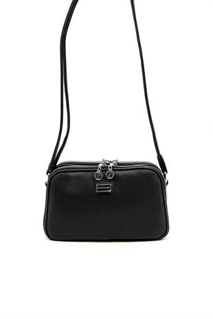 Silver & Polo SP899 Kadın Çapraz Çanta Petek Siyah