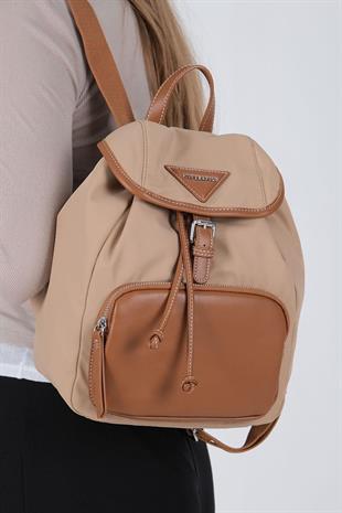 Silver & Polo SP1231 Kadın Sırt Çantası  Nut-Taba