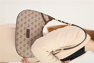 Silver & Polo Koyu Bej - Ten SP1255 Kadın Omuz Çantası