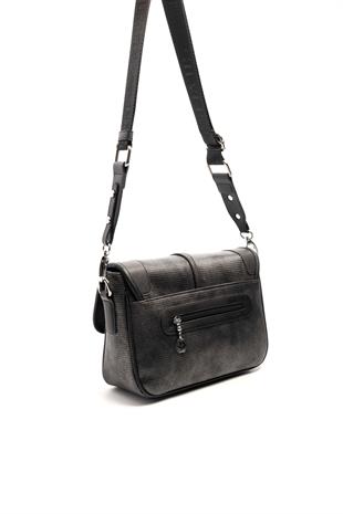 Silver & Polo M.gümüş - Siyah SP1182 Kadın Çapraz Çanta
